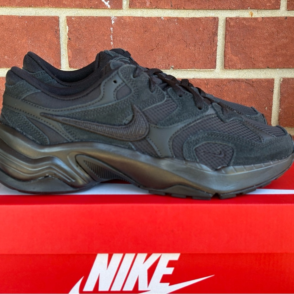 Nike AL8 Triple Black Womens New Sneakers NIB Running Training Shoes